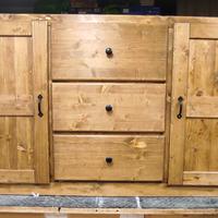 mobile stile rustico industriale 