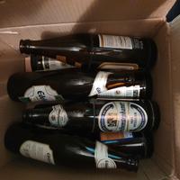 70 bottiglie birra da 50 cl con tappo a corona