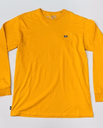 Maglia a Maniche Lunghe Vans Off The Wall senape