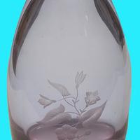 Vaso in cristallo di Boemia