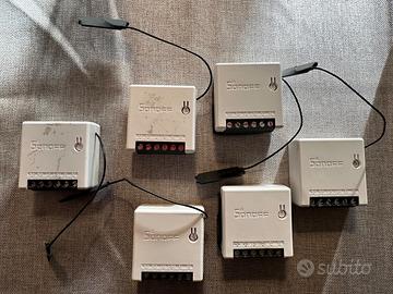6x Sonoff Mini Wi-Fi Smart Switch (compatibili HA)