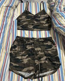 top e pantaloncino