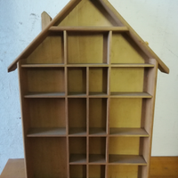 Bacheca portaoggetti legno