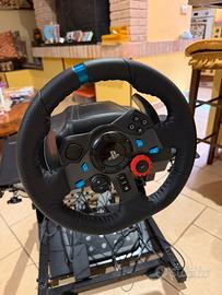 Volante Logitech G29 con supporto