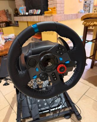Volante Logitech G29 con supporto