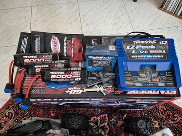 Caricabatterie Traxxas 2973G DUO + batterie 2872X