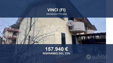 Immobile in asta di 204 m² con box auto a Vinci