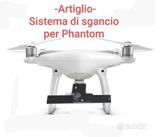 Sganco meccanico da pesca x DRONI senza tel