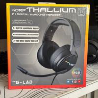 Cuffie Gaming The G-lab korp thallium