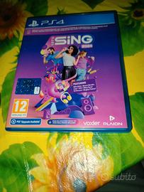Giochi PS4 + Microfono Let’s Sing 2024