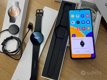 Samsung A52 5G da 128 gb+ SAMSUNG GALAXY WATCH4