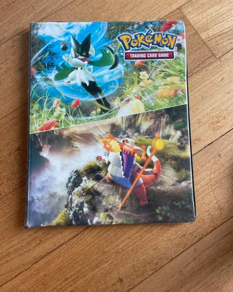 album pokemon con carte rare dentro