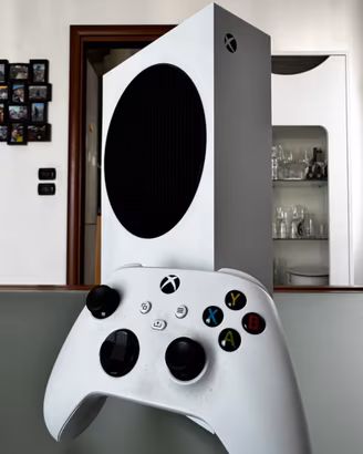 Xbox Series S + Controller + Cuffie + Accessori