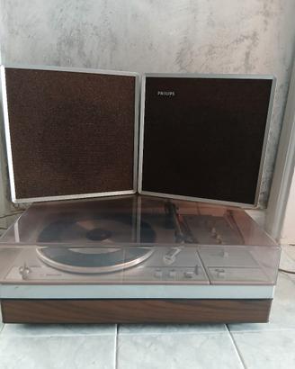 giradischi Philips 660 automatico vintage