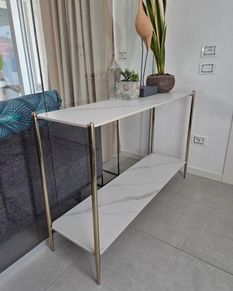 Mobile credenza in marmo 120x35cm h76 cm