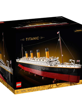 Lego Titanic, box marrone mai aperto!