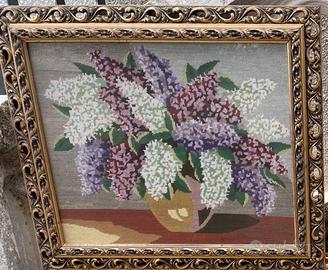 Quadri punto croce -  Vasi con dei fiori