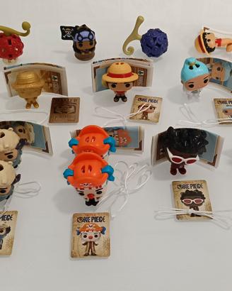personaggi One piece Kinder joy vari
