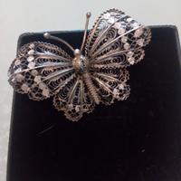 spilla in filigrana argento 800