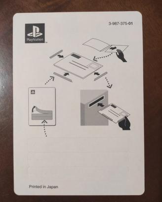PlayStation 1 PS1 SCPH Adesivi Etichette 