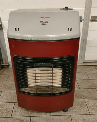 Stufa a gas DeLonghi Hi-power Silver con bombola 