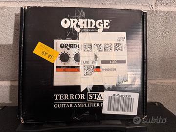 Orange terror stamp