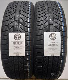 2 GOMME 225 60 18 CONTINENTAL A52430