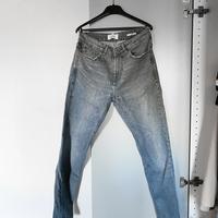 Jeans slim fit uomo invernali grigi blu Pull& bear