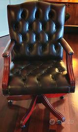 Poltrona Chesterfield originale inglese 