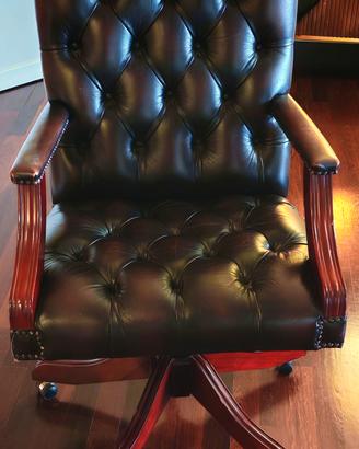 Poltrona Chesterfield originale inglese 