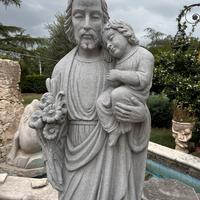 Scultura in granito san Giuseppe