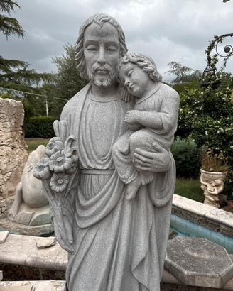 Scultura in granito san Giuseppe