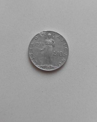 Moneta 10 Lire Vaticano