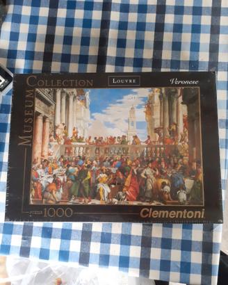 Puzzle nuovo del Museo Louvre Veronese, Clementoni