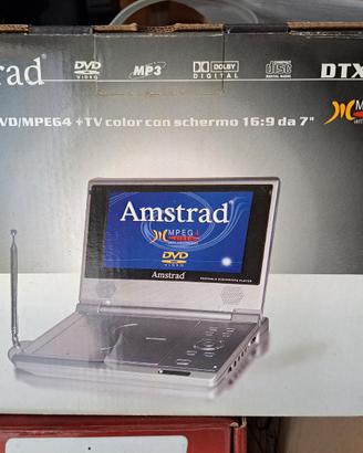 Lettore dvd e tv portatile con funzione  monitor