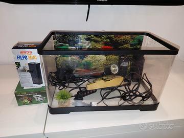 acquario per pesci/tartarughe 