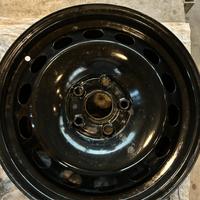 4 cerchioni in ferro golf neri