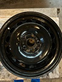 4 cerchioni in ferro golf neri