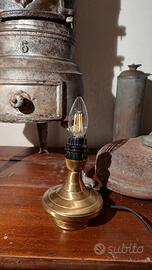 abatjour, luce da comodino vintage funzionante