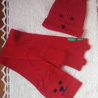 set capello e sciarpa bambino 