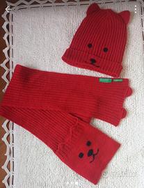 set capello e sciarpa bambino 