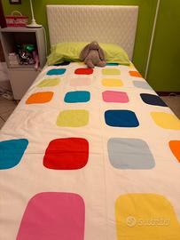 Letto singolo con contenitore