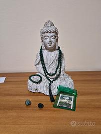 mala tibetano con braccialetto abbinato 