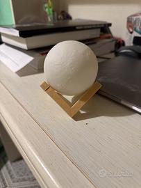 Lampada Lunare 3D a Sfera