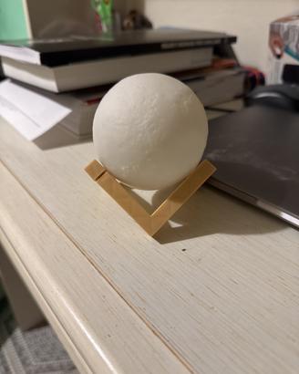 Lampada Lunare 3D a Sfera