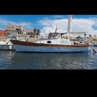 Gozzo in legno lung.F.T 8.50