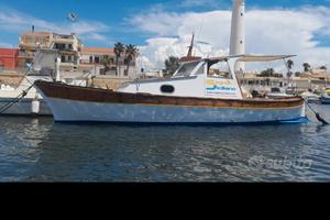 Gozzo in legno lung.F.T 8.50