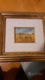 Dipinto olio su tavola