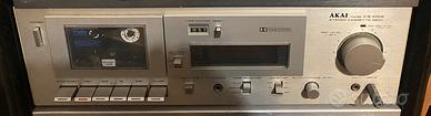 Stereo cassette deck akai