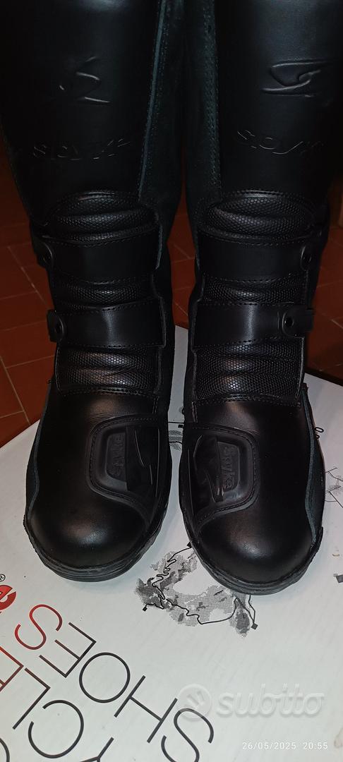 Stivali Spyke Adventure BLACK Accessori Moto In vendita a